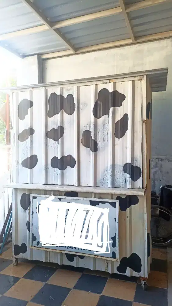 Rombong Kontener Galvalum Bekas