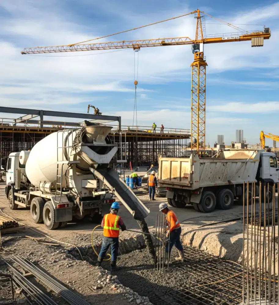 Ready Mix Cor Beton - Molen Cor Bangunan