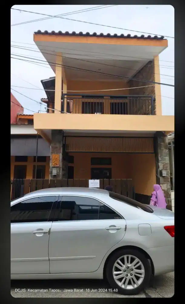Rumah 2,5 lantai disewakan Depok Jatijajar (masih tersedia)