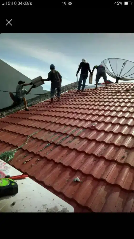 Menerima panggilan untuk atap bocor dan renovasi rumah dll