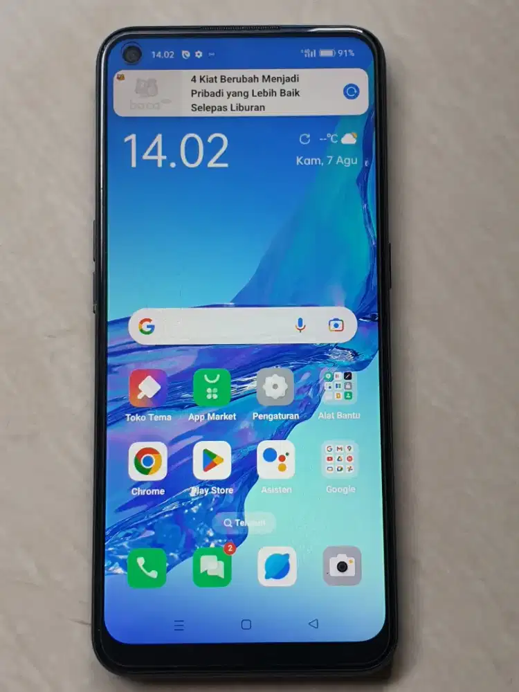 Oppo A53 Ram 4/128GB Mesin Di Jamin Normal 100% Oppo Resmi Indonesia