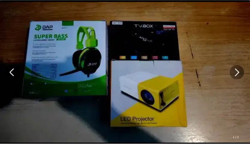 Proyektor mini YG300 Portable