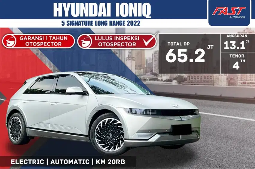 HYUNDAI IONIQ 5 SIGNATURE 2022 LONG RANGE PANORAMIC LOW KM.20RB #F1ST