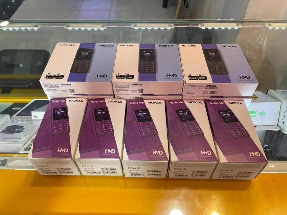 Nokia 105 New Segel Box Resmi