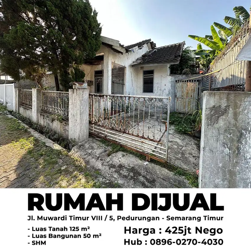 Dijual Rumah Jalan Muwardi NEGO