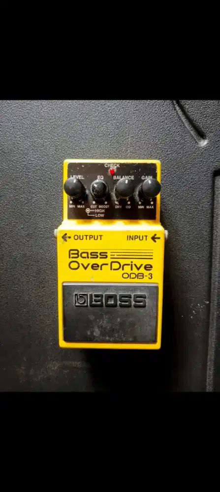 Boss Over drive Bass
