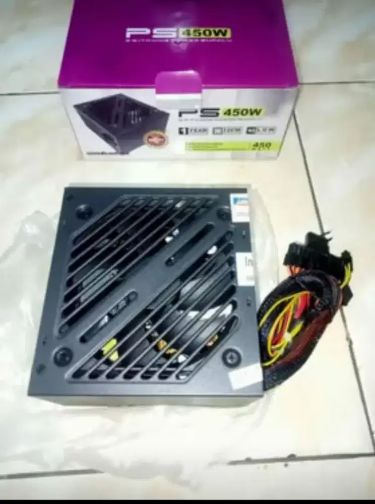 Power Supply Simbadda PS450W - 20 + 4 Pin