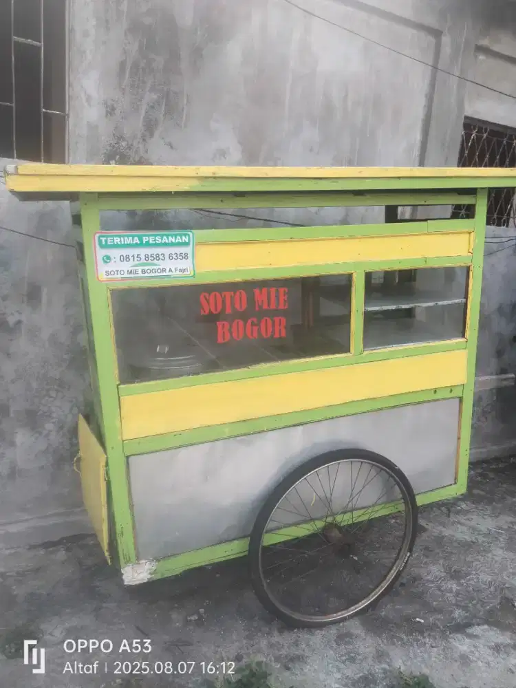 Gerobak untuk jualan