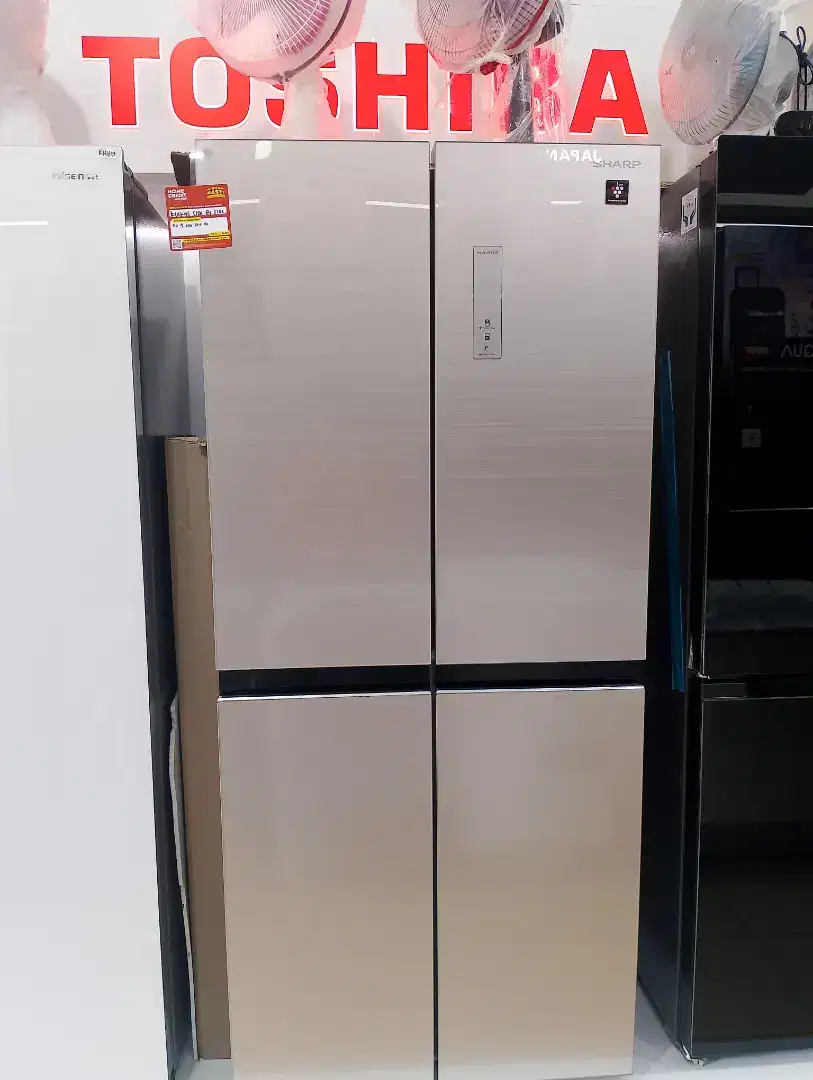 KULKAS SHARP SIDE BY SIDE