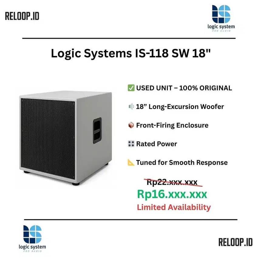 Logic Systems IS-118 SW 18