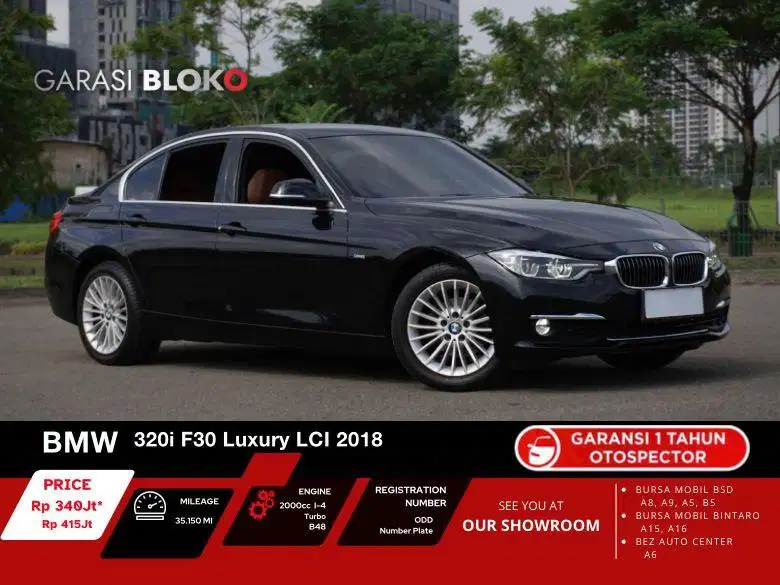 BMW 320i F30 Luxury B48 Facelift LCI 2018/2019
