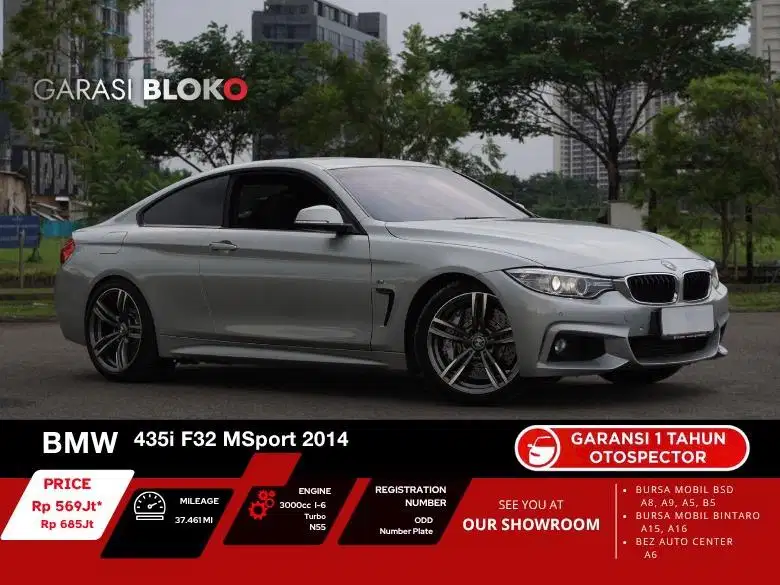 BMW 435i F32 MSport N55 2014