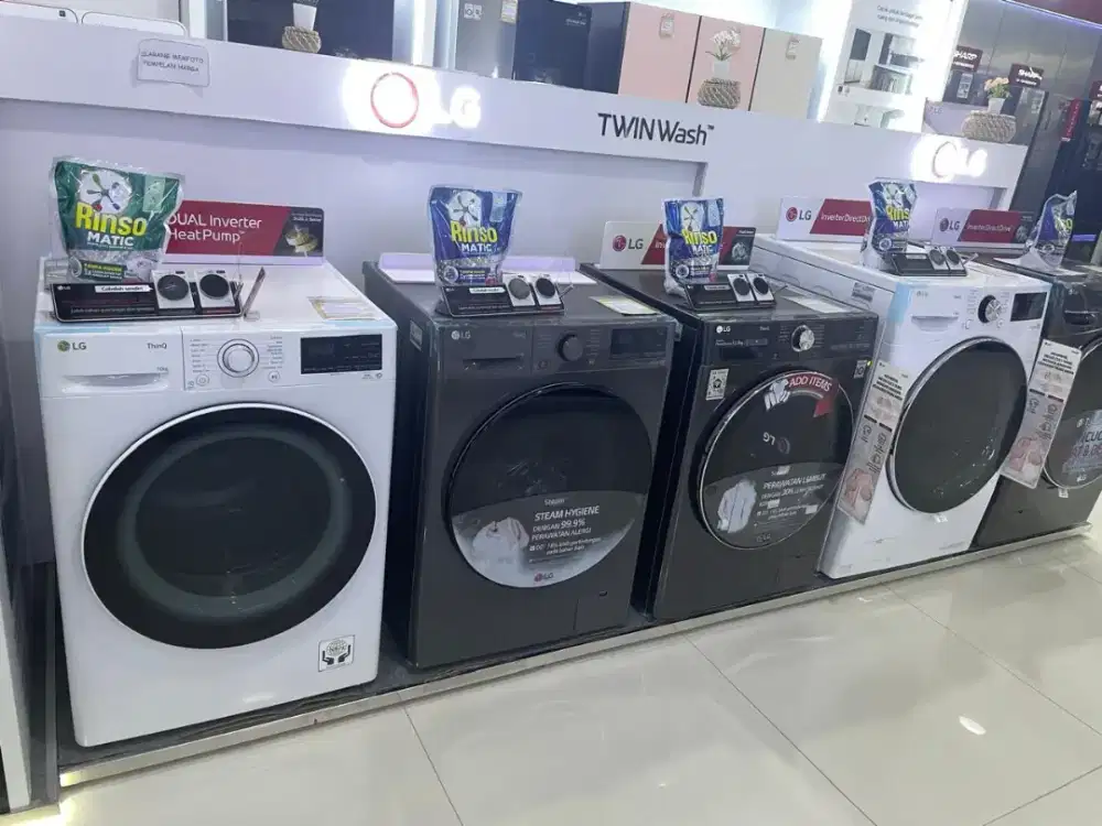 KREDIT MESIN CUCI TANPA DP BUNGA RENDAH