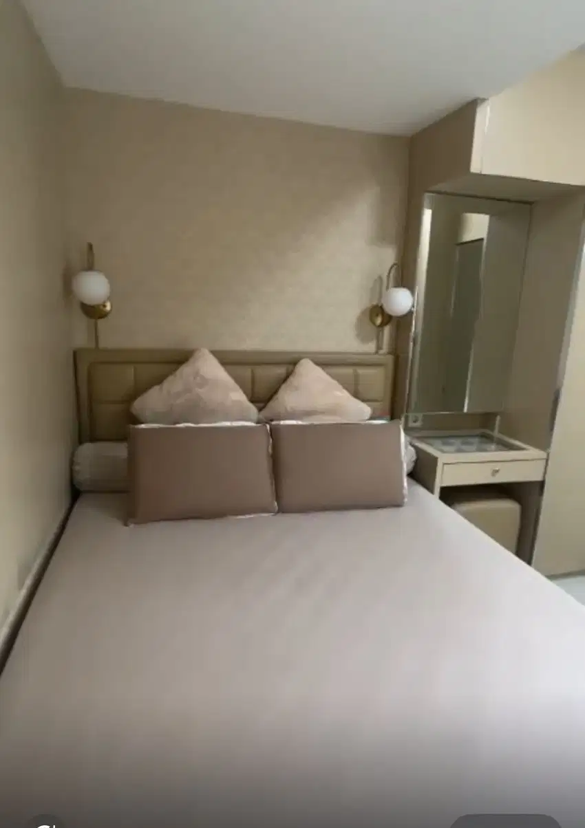 For Rent Town Home Mansion Bougenville Kemayoran Full Furnished 1 BR