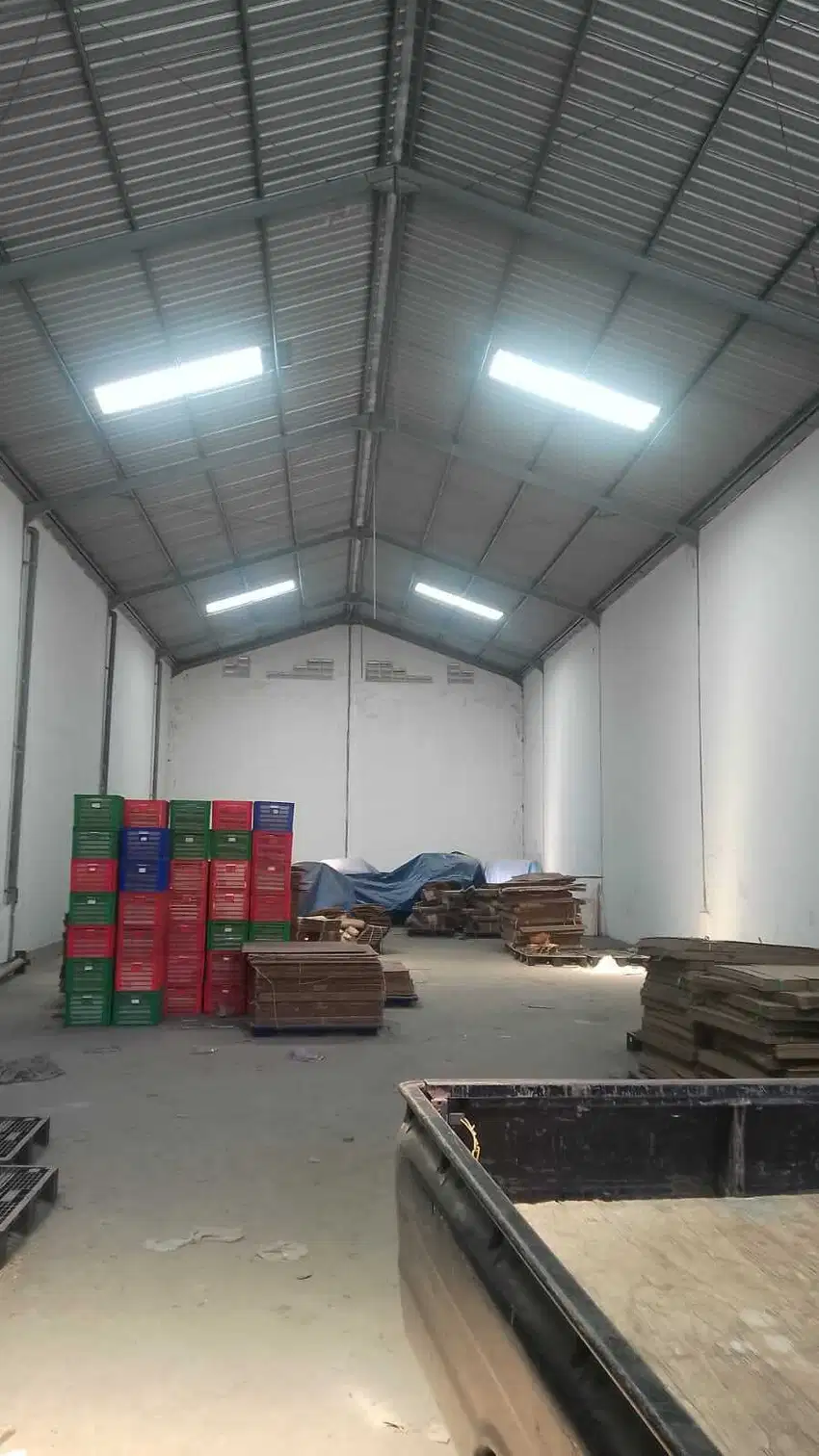 Jual gudang jarang ada pergudangan tambak jabon di tambak Sawah