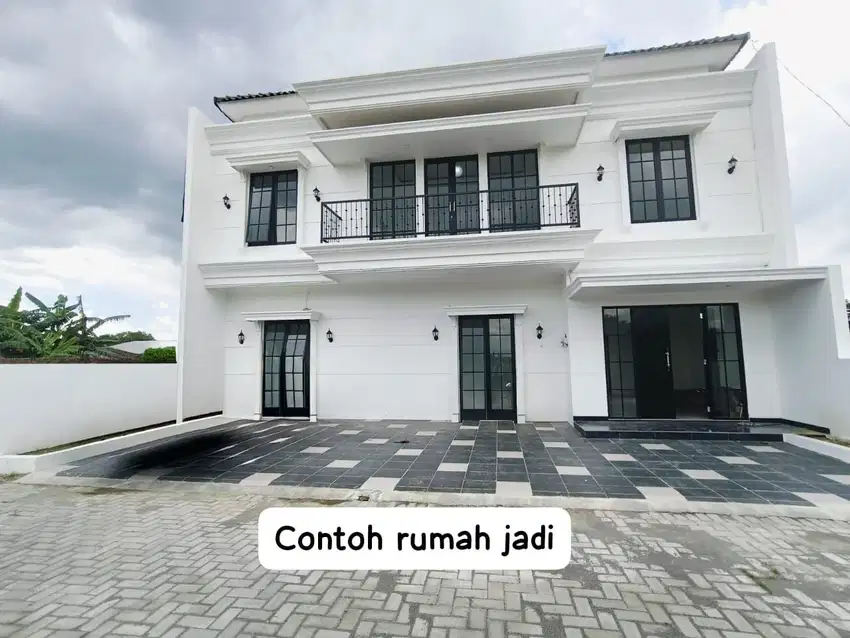 Rumah American Clasic Lingkungan Cluster Pesan Bangun
