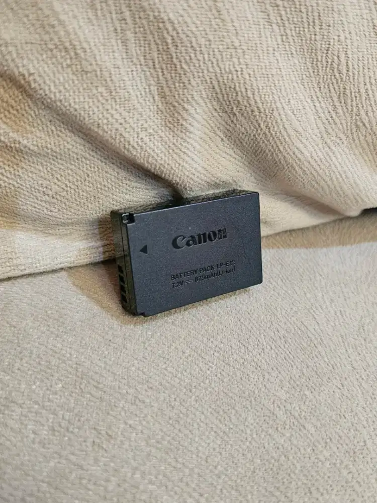 ORIGINAL BATTERY BATERAI CANON LP-E12 MIRRORLESS CANON M100 M10 DLL