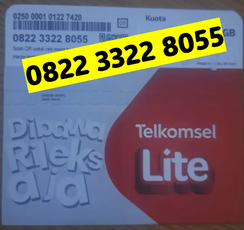 COD Perdana Nomor Cantik Simpati BOSS