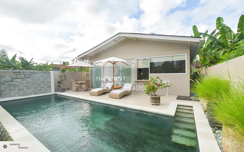 HP-L18 Villa Modern View sawah dengan 2 kamar tidur di anturan-lovina