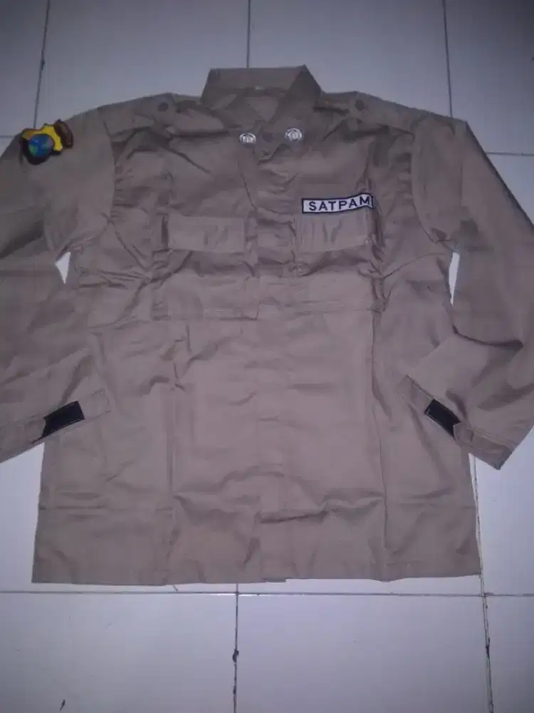 Seragam Security Coklat (Baru)