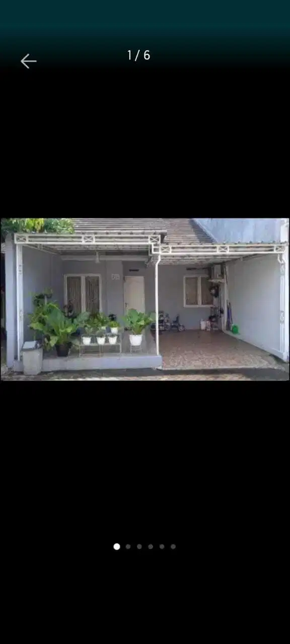 Di jual rumah siap huni dalam cluster di raden saleh.