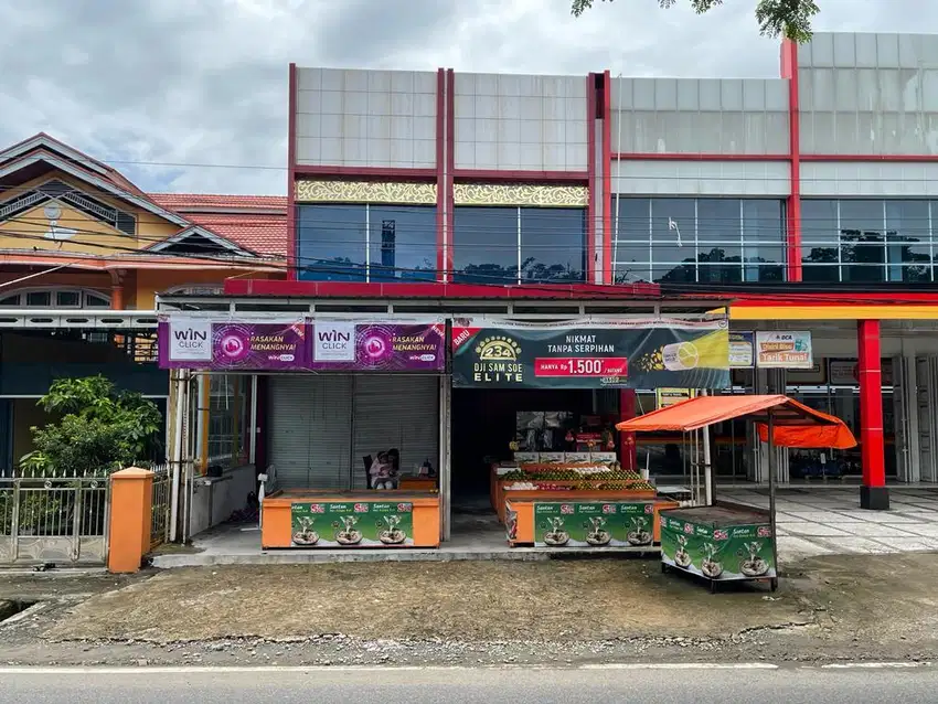 Ruko 2 Pintu + Rumah Jln. Raya Lubuk Buaya. Padang