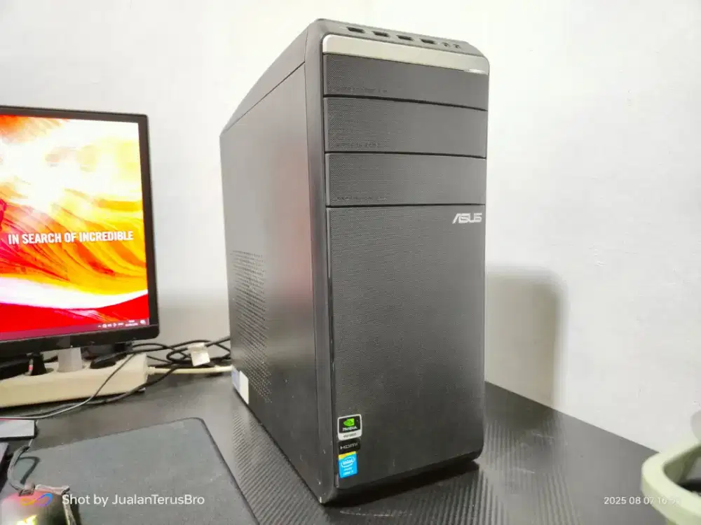 PC ASUS INTEL i7 4770 VGA GTX 1650 4GB RAM 16GB SSD 240GB HDD 500GB