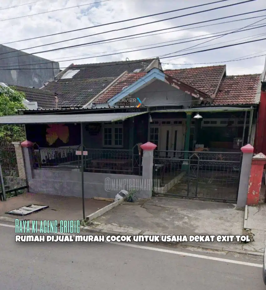 Rumah cocok untuk usaha atau gudang dekat exit tol di ki ageng gribig