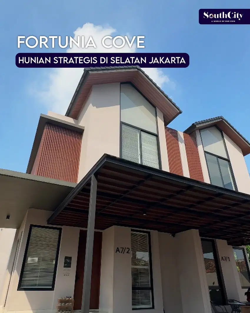 Rumah Area Asri Selangkah ke Mall Summarecon cuma 15 menit dari St MRT