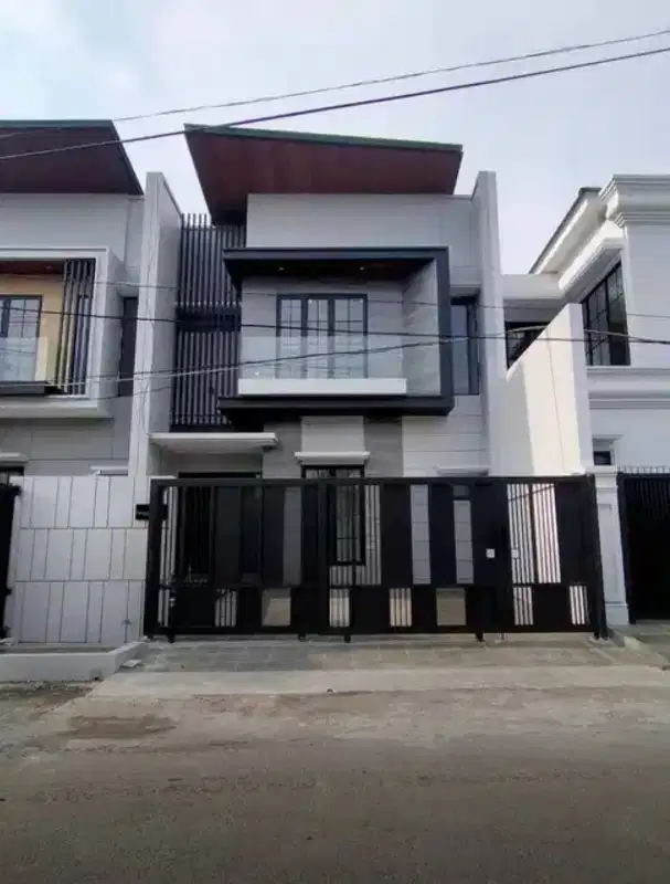 jual rumah baru gress raya manyar kartika 2 lantai mewah