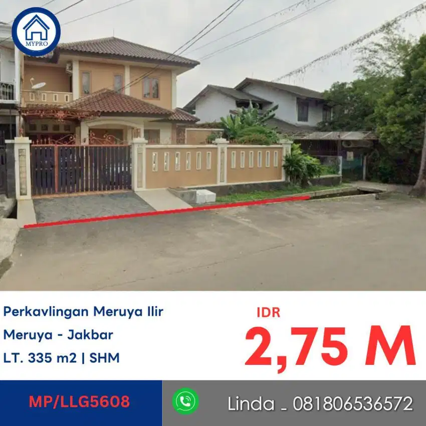 LELANG RUMAH DI MERUYA ILLIR KEMBANGAN JAKARTA BARAT