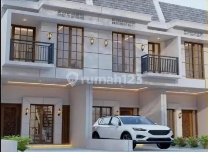 Rumah Baru Akses Jalan 3 Mobil Dalam Komplek di Duren Sawit
