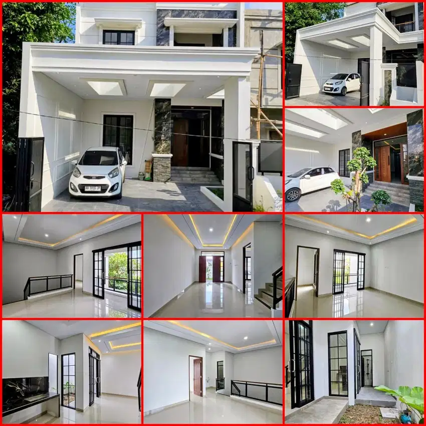 Rumah baru siap huni wedomartani lingkungan nyaman dan asri