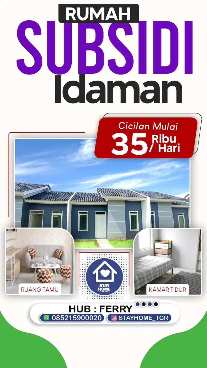 RUMAH SUBSIDI MURAH Griya sutera balaraja