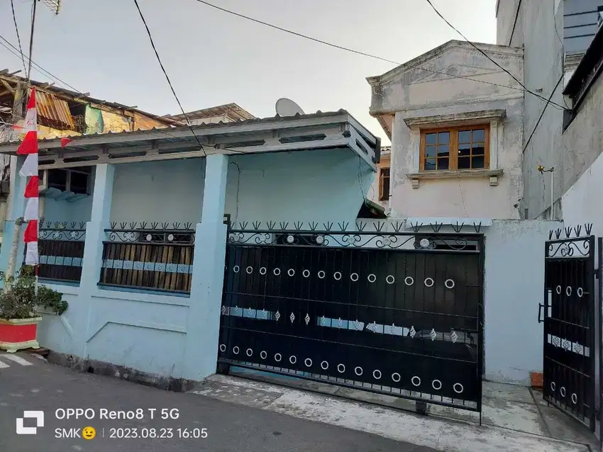 Rumah 2 Lantai Kampung Kepu Dijual Cepat, Dekat Stasiun Senen