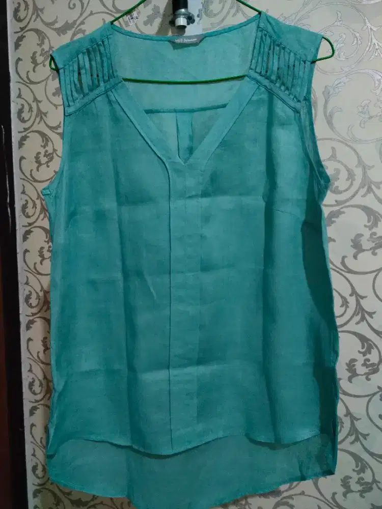 Kemeja wanita Tanpa lengan Brand M&S Woman