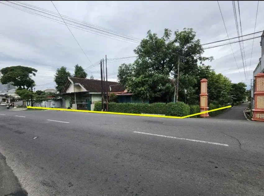 Tanah Hook 4600m² Strategis Tepi Jalan Besar Mojosongo Surakarta