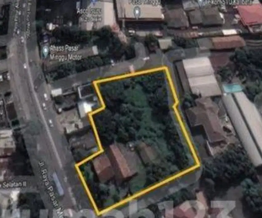 Tanah di Pinggir Jalan Raya Pasar Minggu Jakarta Selatan