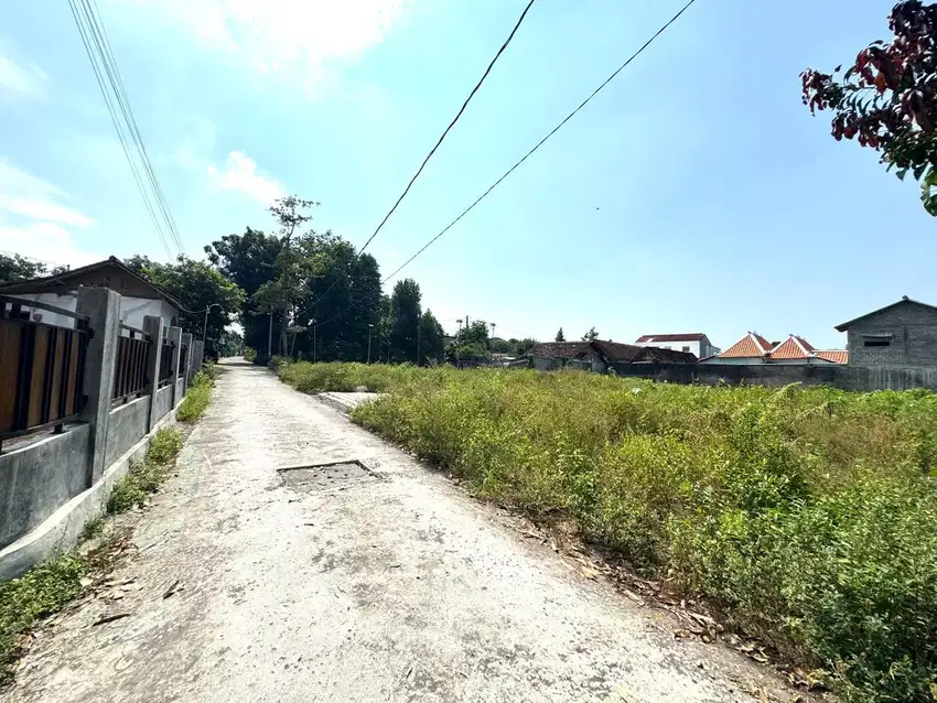 Termurah, Tanah Sleman Dekat Jl Raya Jogja-Solo