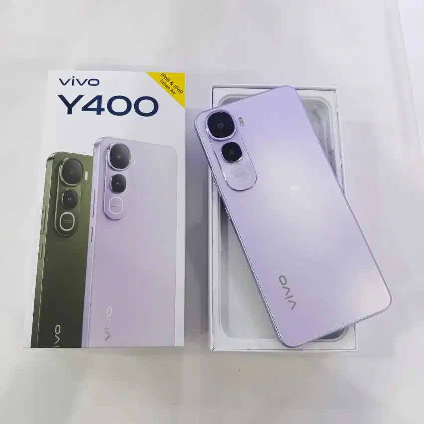 Vivo Y400 Beli Hari Ini Free Casing + Pelindung Layar