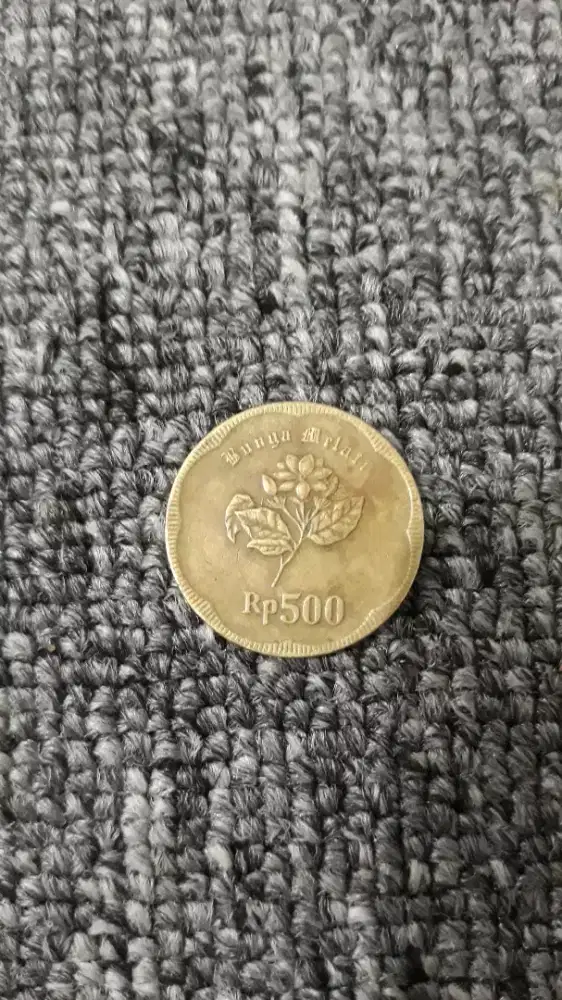 Koin logam 500 rupiah