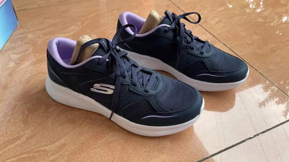 [BARU] Sepatu Skechers Wanita Navy - Purple size 39