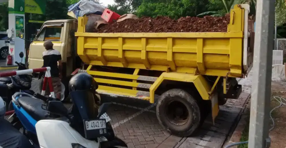 Jasa buang sampah tanah sampah proyek