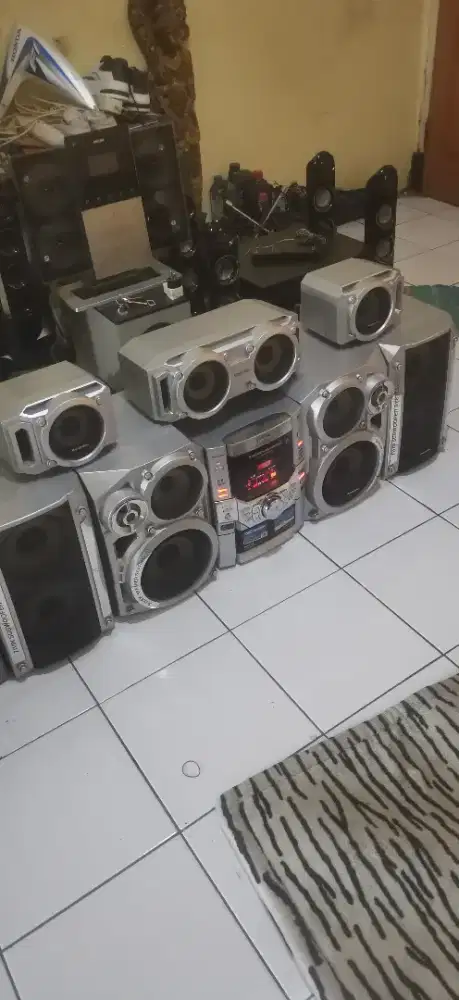 Hifi panasonic SA-VK90 mulus normal 7000w pmpo