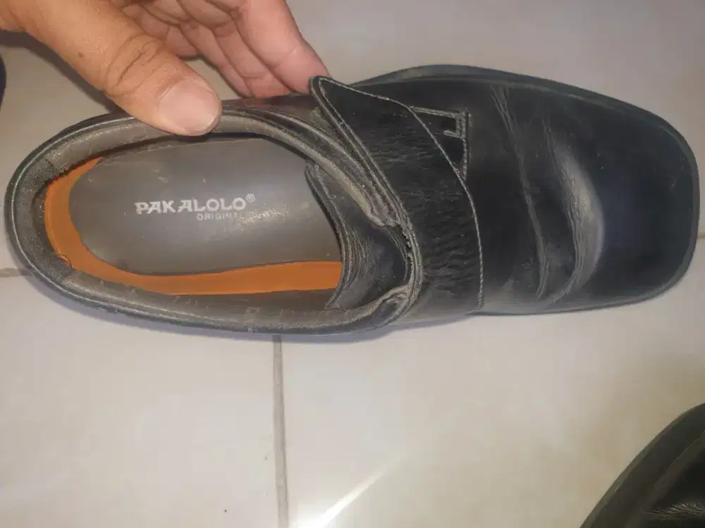 Sepatu Pakalolo Original Kulit Asli Boleh tes Bakar!! Kondisi 95%