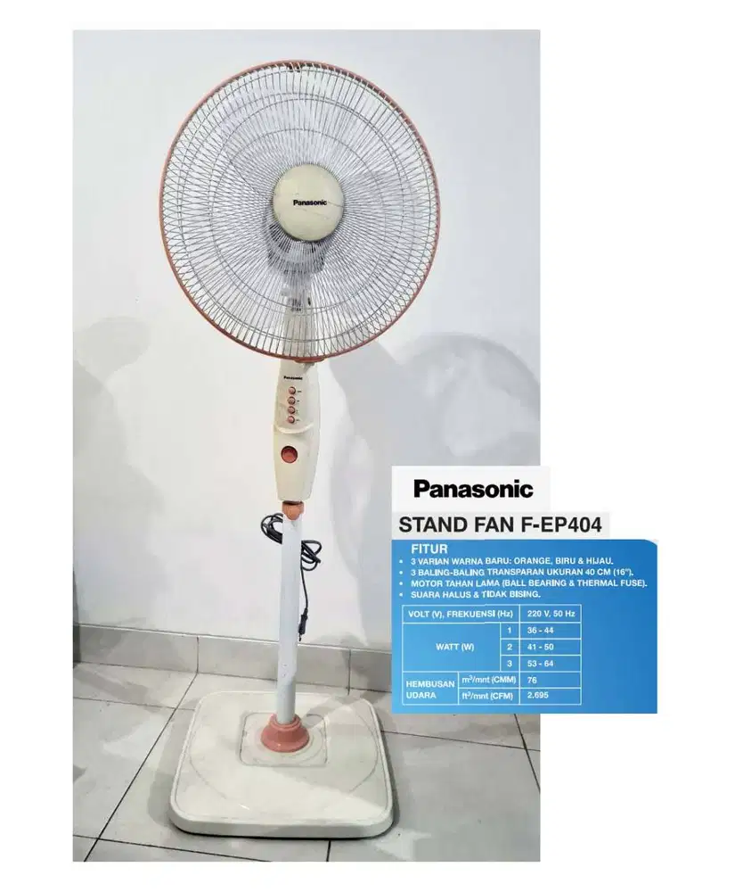 Kipas Angin Panasonic Stand Fan F-EP404