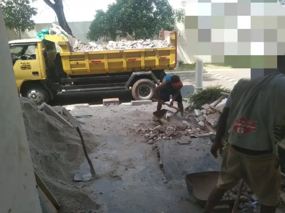 Jasa buang puing & jual urugan murah