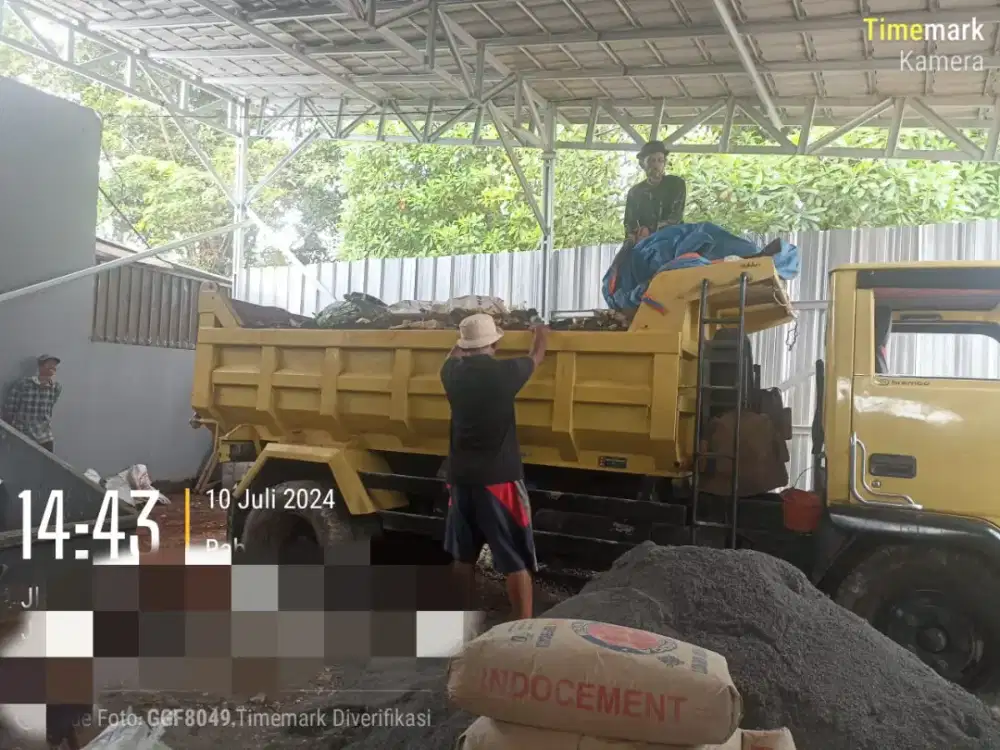 Jasa buang sampah dan jual urug