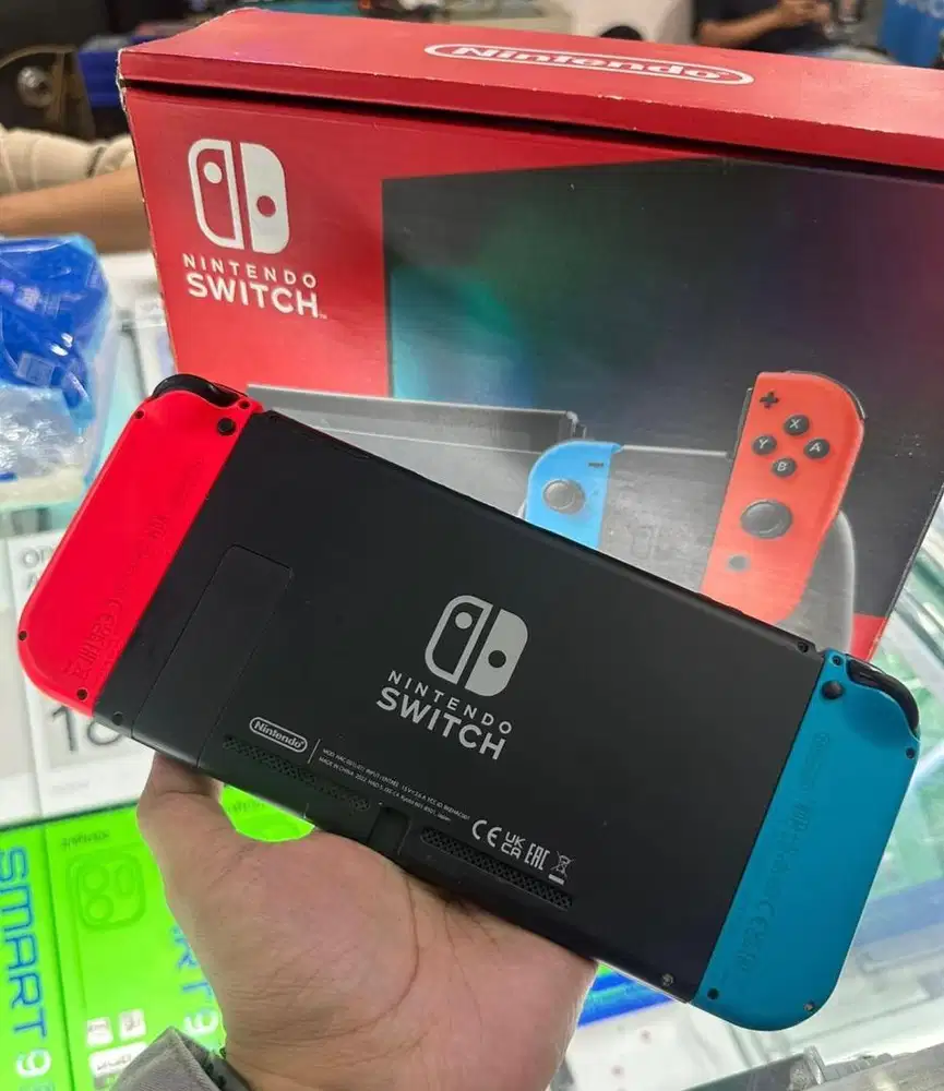 Nintendo Switch V2 Lengkap Prod 2022 Oke semua