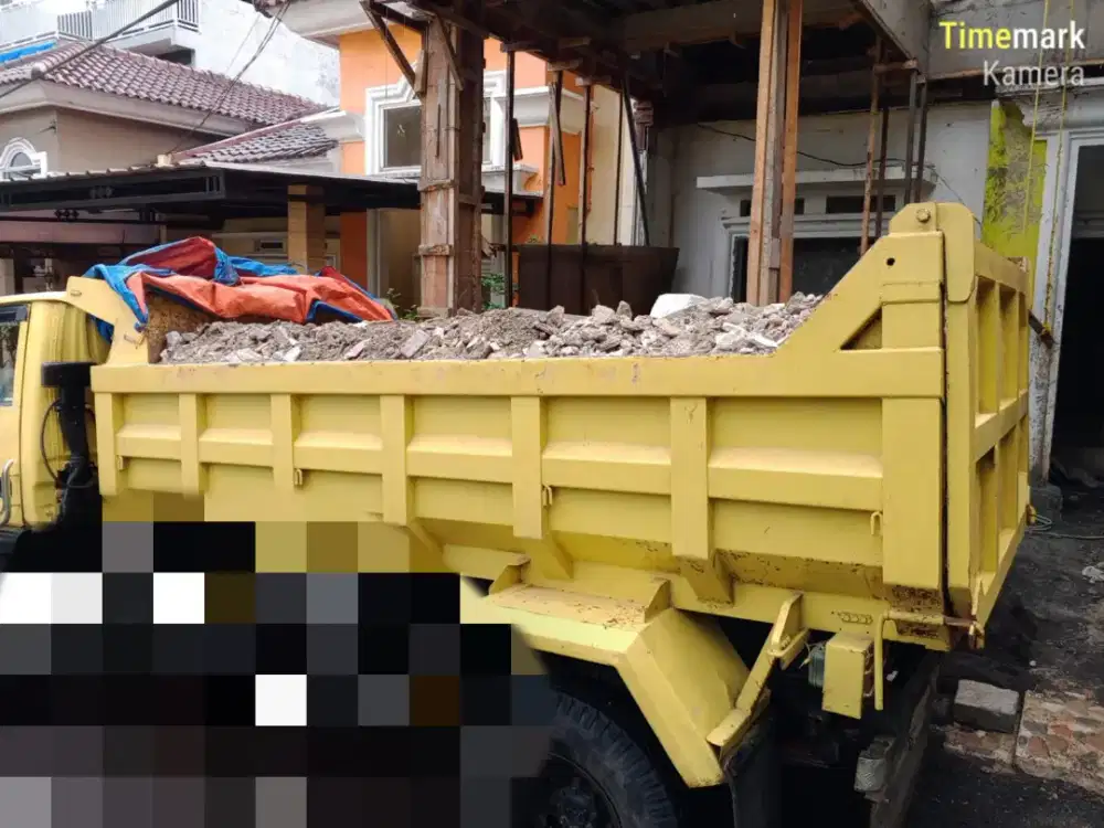 Jasa buang sampah proyek dan jual urugan